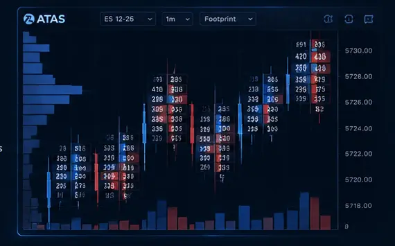Aperçu conceptuel d’une interface ATAS Footprint et clusters